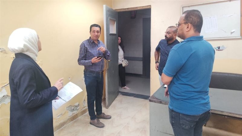 جولة صحة أسيوط بالمستشفى