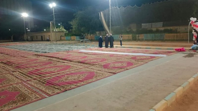 ساحات العيد بأسيوط