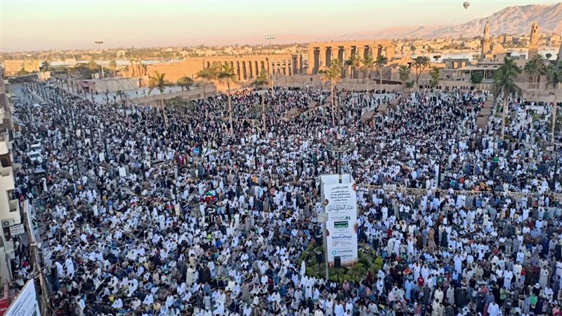 صلاة عيد الفطر بالأقصر،