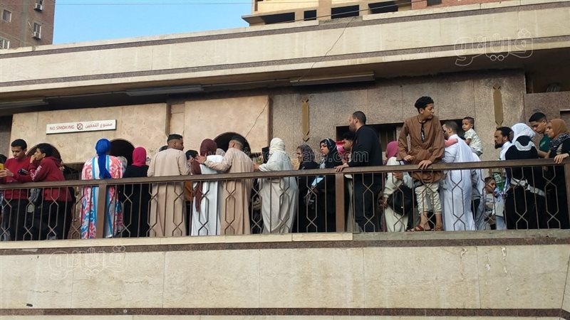 زحام في مترو الأنفاق،