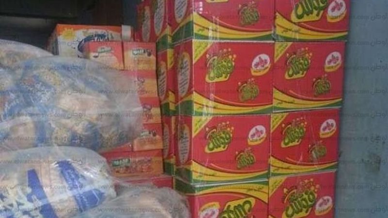 ضبط مصنع لتصنيع المقرمشات