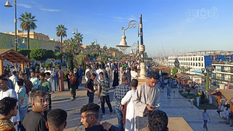 زحام شديد بكورنيش