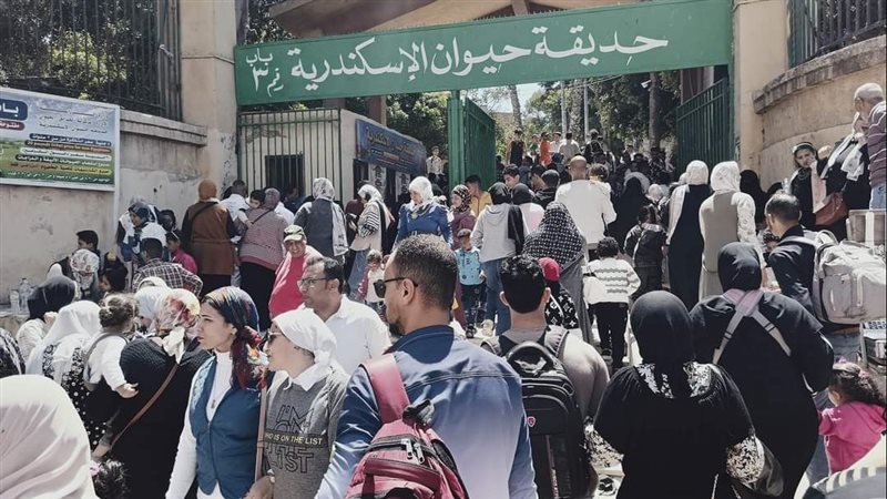 زحام علي حديقة الحيوان