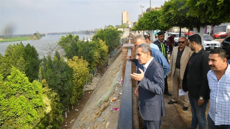 محافظ الغربية يقود