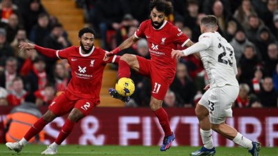 الدوري الإنجليزي، ليفربول يواصل تأخره أمام كريستال بالاس بعد 30 دقيقة
