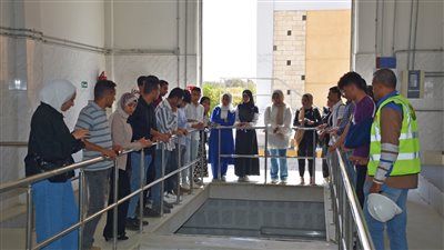 شركة مياه الأقصر تشارك بفعاليات الأسبوع البيئى الأول لجامعة طيبة التكنولوجية