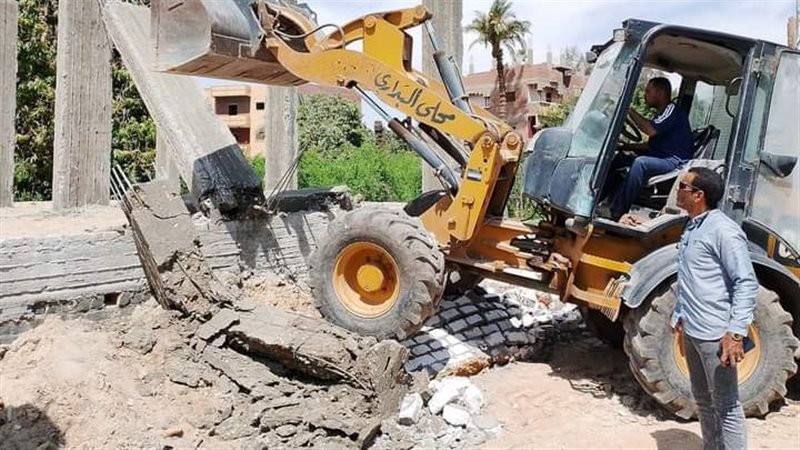 حملة إزالة بأسيوط،