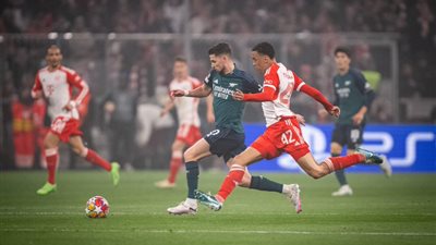 دوري أبطال أوروبا، تعادل سلبي بين آرسنال وبايرن ميونخ في الشوط الأول