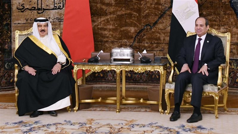 الرئيس السيسي وملك