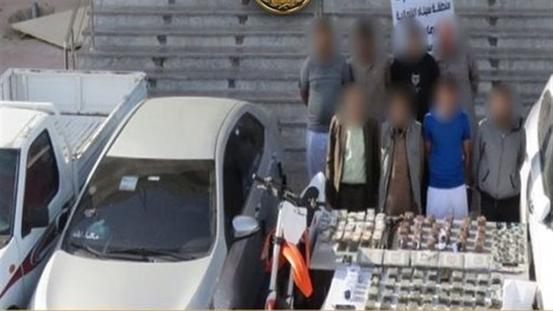 سقوط 8 عناصر إجرامية
