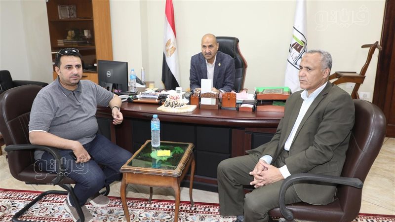 سكرتير بني سويف يبحث