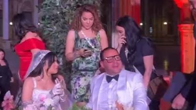  محمد رجب وهبة مجدي، نجوم الفن في حفل زفاف المخرج إسماعيل فاروق (صور)