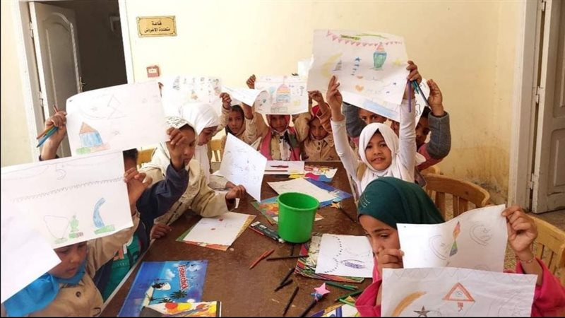 ورشة فنون تشكيلية،