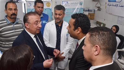 محافظ الإسكندرية يطلق قافلة طبية شاملة بوحدة صحة البيطاش