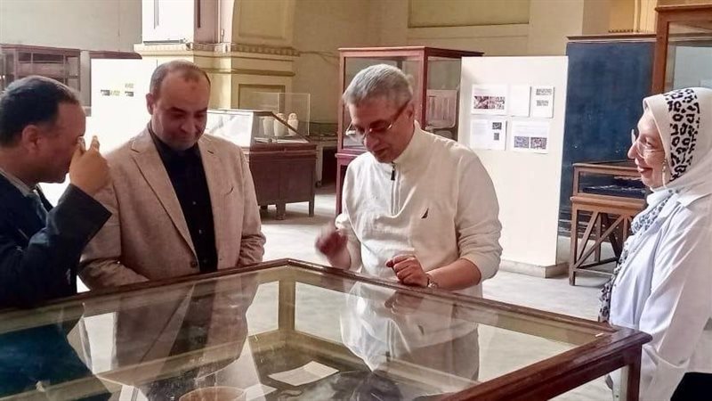 جانب من تفقد المتحف