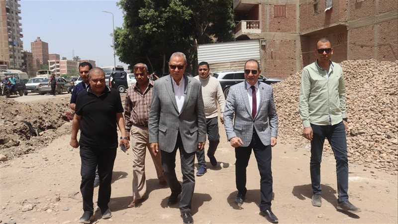 محافظ القليوبية يتفقد