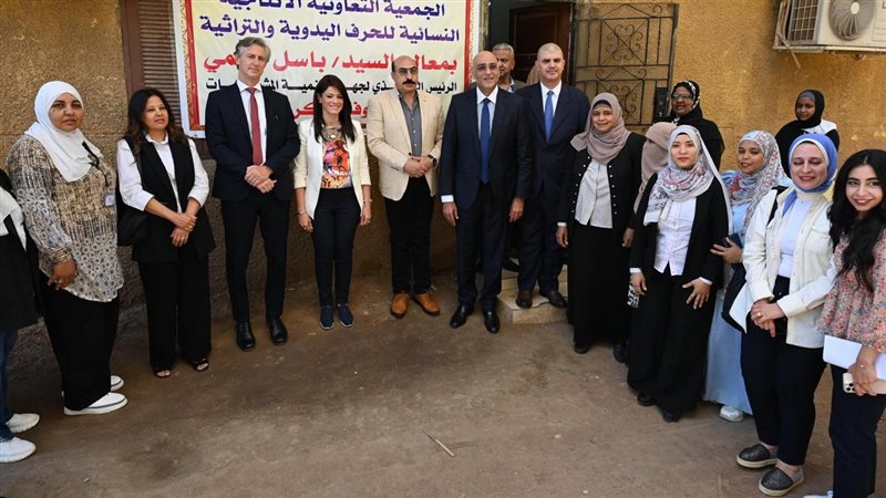 جانب من زيارة الدكتورة