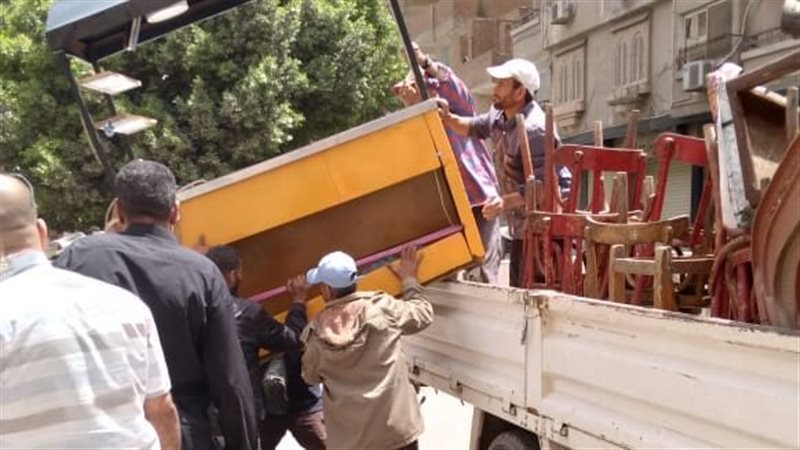 حملة لرفع الاشغالات،