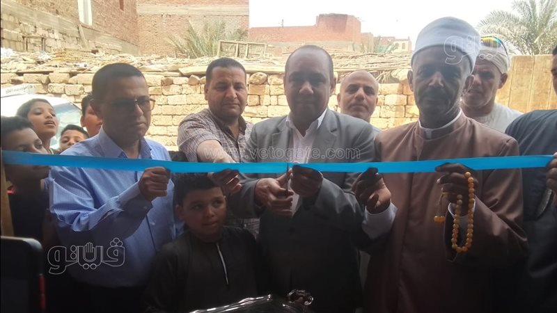 إفتتاح مسجد بقرية