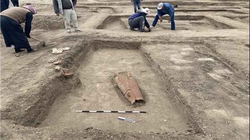 اكتشاف بقايا استراحة