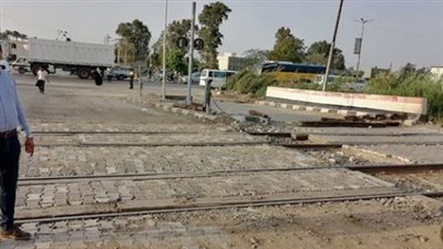 مصرع شاب دهسه قطار أثناء عبوره مزلقان قليوب