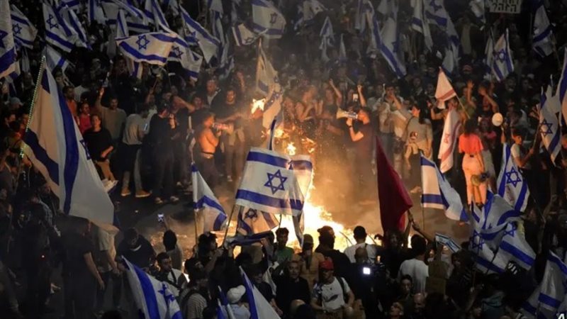تظاهرات إسرائيل،
