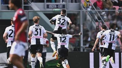 تعادل بولونيا وأودينيزي 1/1 في الدوري الإيطالي 