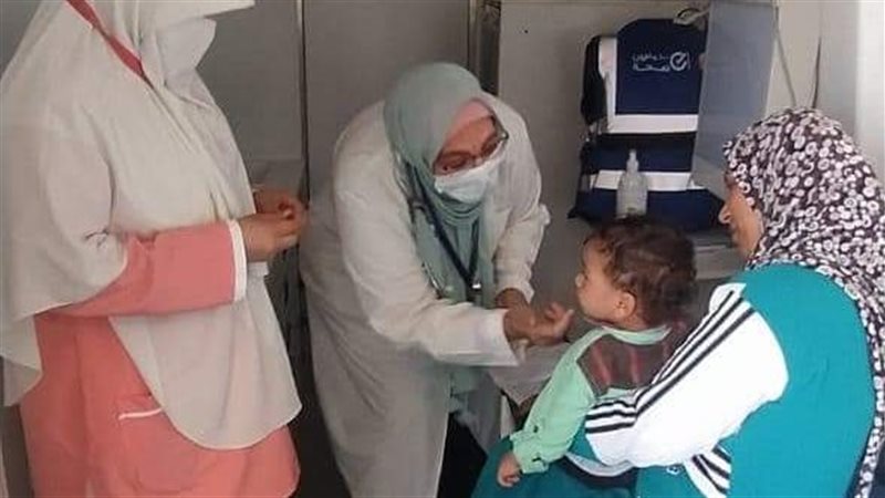 قافلة طبية بقرية
