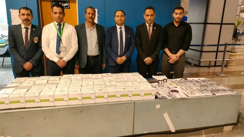 المضبوطات بحوزة رجال