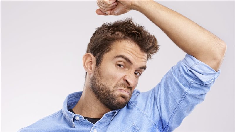 التخلص من رائحة العرق،
