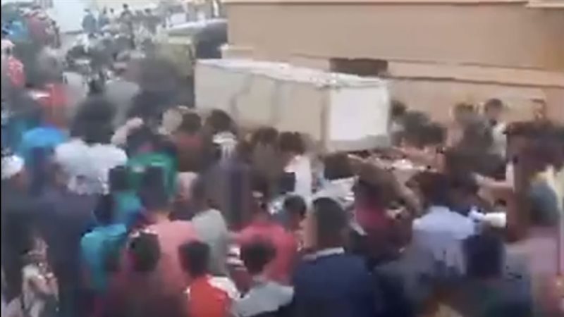 جنازة شهيد لقمة العيش
