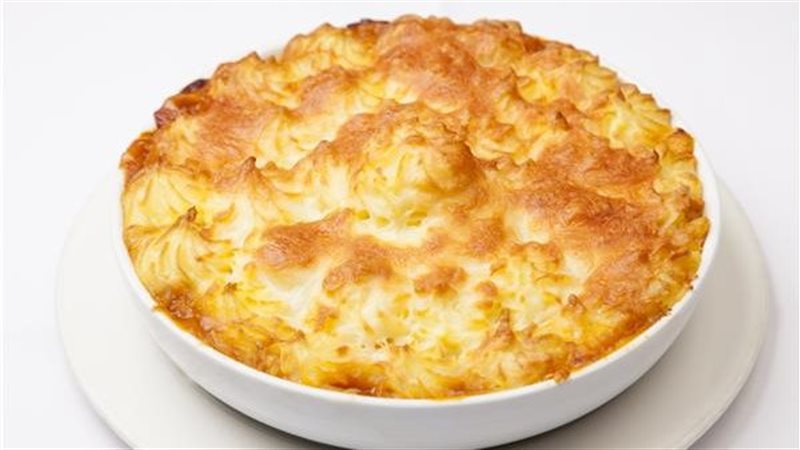 طاجن البطاطس بقطع