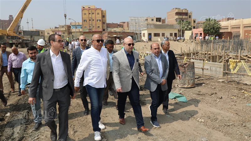 محافظ بني سويف يتفقد