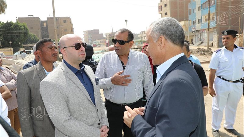 محافظ بني سويف يتفقد