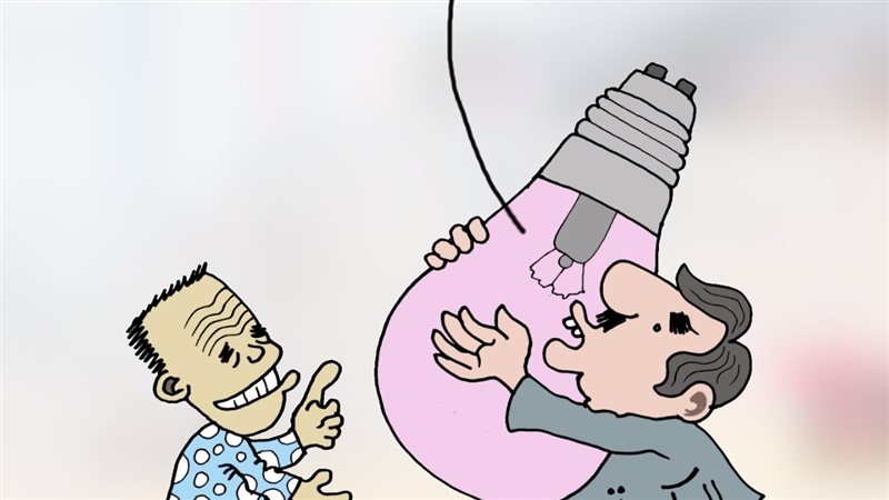 استمرار انقطاع الكهرباء