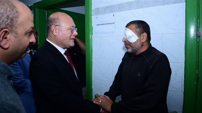مصابي غزة بمستشفى