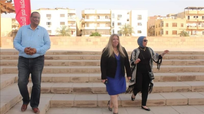 جانب من الزيارة 