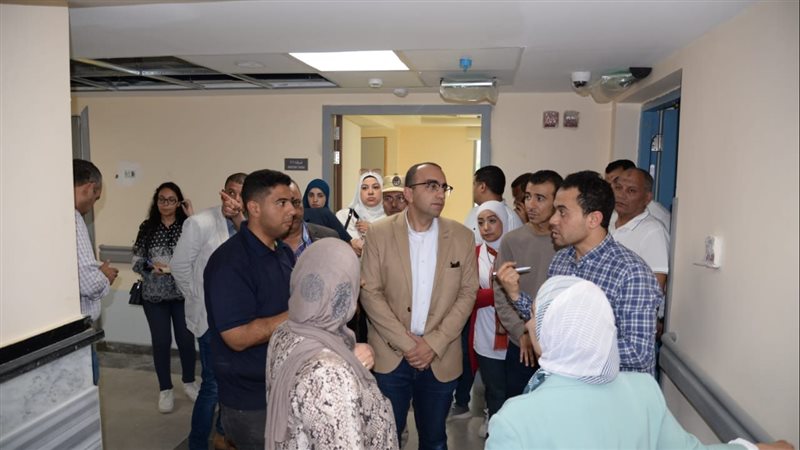 جانب من تفقد المستشفى،فيتو