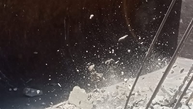 جانب من تنفيذ الإزالة،