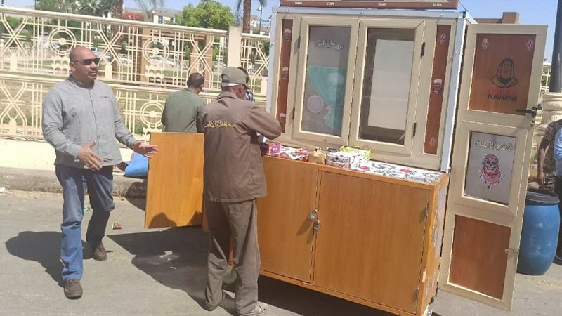 جانب من الحملات بمدينة