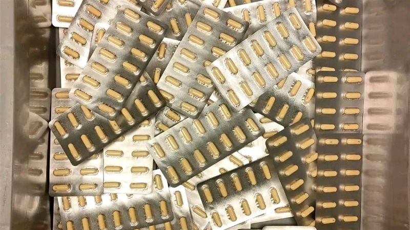 المضبوطات بحوزة رجال