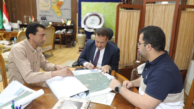 محافظ المنوفية يعتمد
