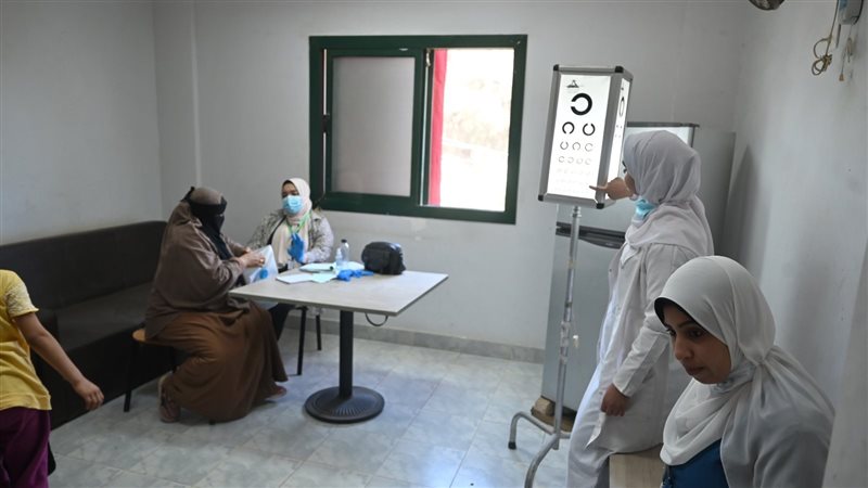 قافلة طبية بالفيوم،