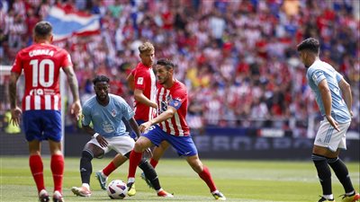 شوط أول سلبي بين أتليتكو مدريد وسيلتا فيجو بالدوري الإسباني