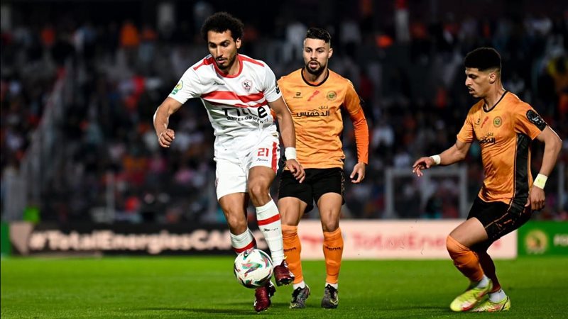 الزمالك ونهضة بركان،
