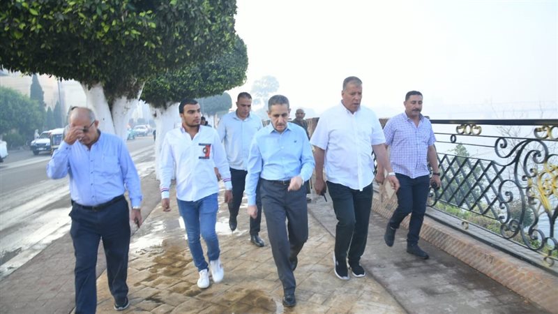 محافظ الغربية يتابع