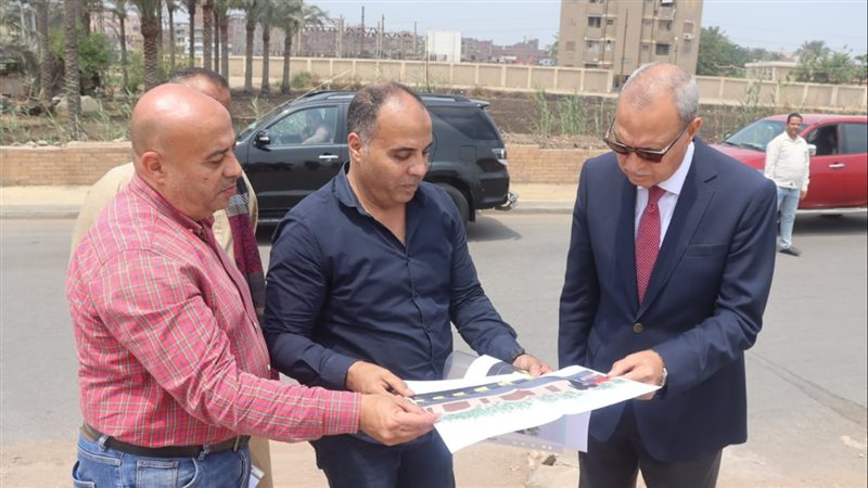 محافظ القليوبية خلال
