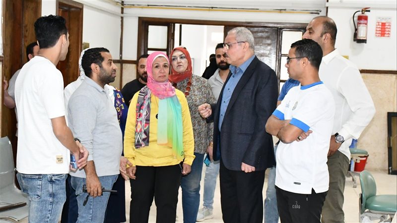 جانب من الجولة التفقدية،