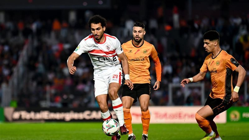الزمالك ونهضة بركان،