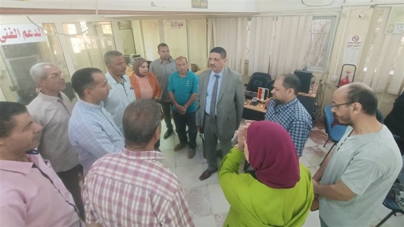 سكرتير أسيوط يتفقد